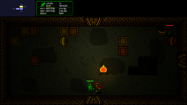 Dungeon 2, torch with dynamic light