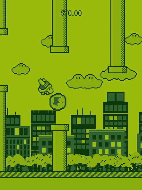 flapping bird - a game of midlife crisis - screens