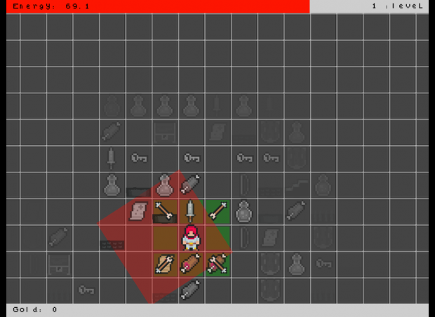 Showing bow tile activation.