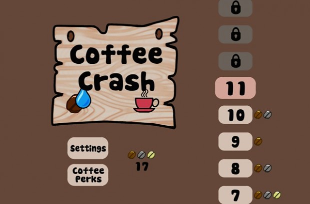 Coffee Crash Screen Shots