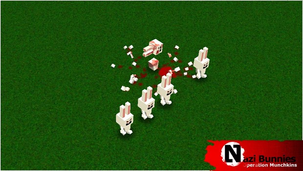 Nazi Bunnies getting slaughtered