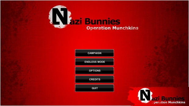 Nazi Bunnies - Start menu