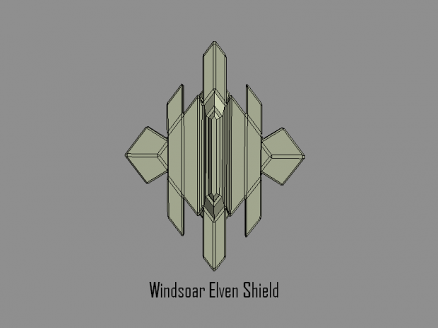 Windsoar Elven Shield 3D model
