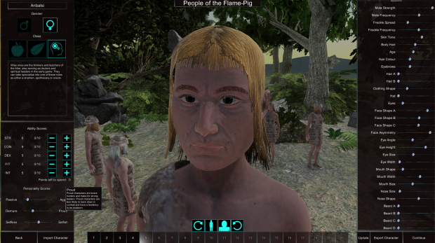 Customise Tribe Screenshots