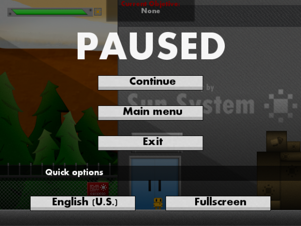 Abandoned Walter 0.4 Paused menu