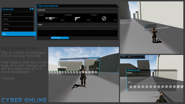 UI in Progress #001 [In-Game]