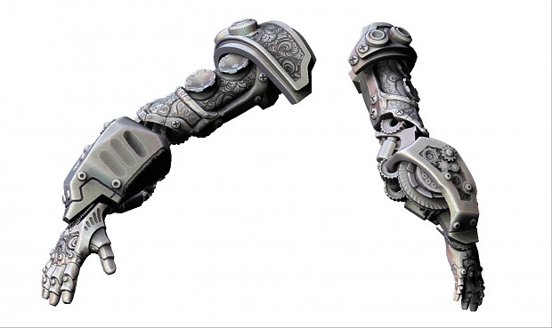 Technomancer's mechanical arm