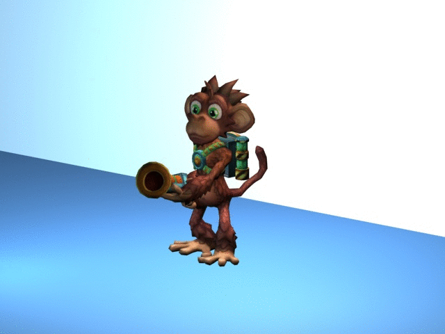 Monkey animations