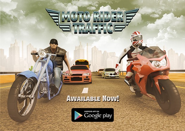 Moto Rider Traffic available now Google Play!
