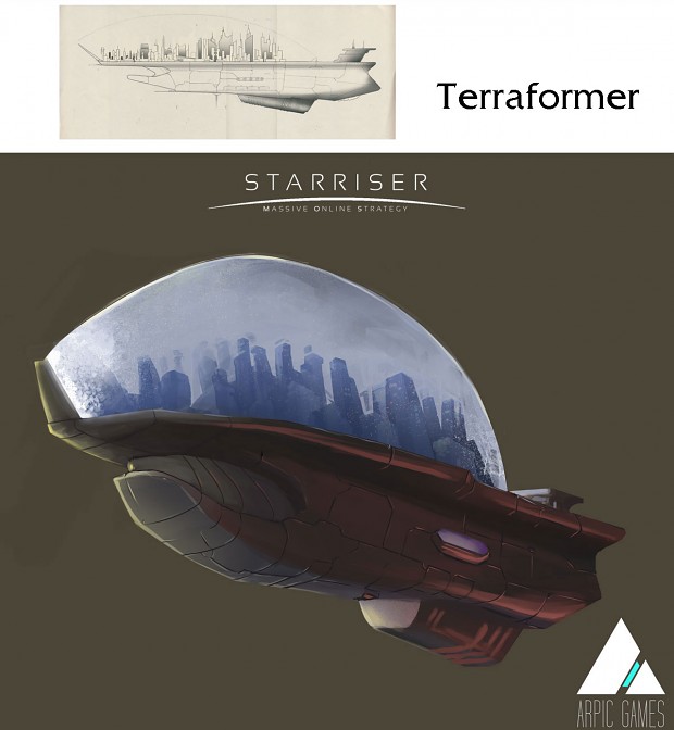Terraformer Space Ship