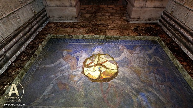The completed mosaic