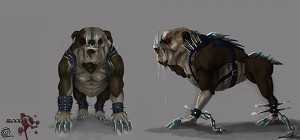 Blood the Bulldog Concept Art