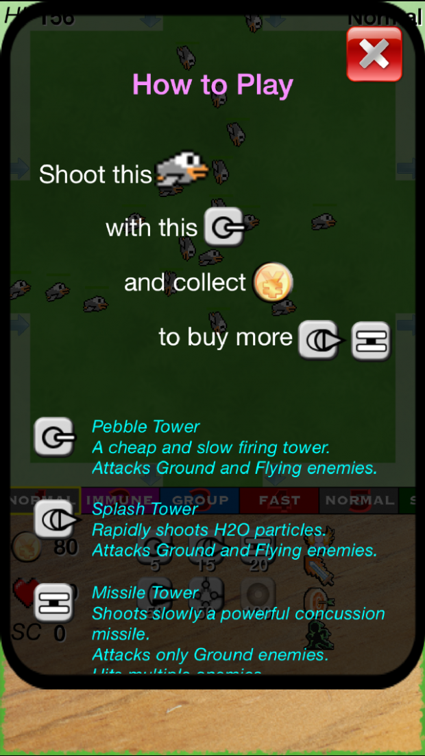 Tappy Tower and Defense