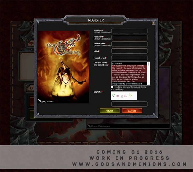 Gods & Minions Online - WIP Screenshots