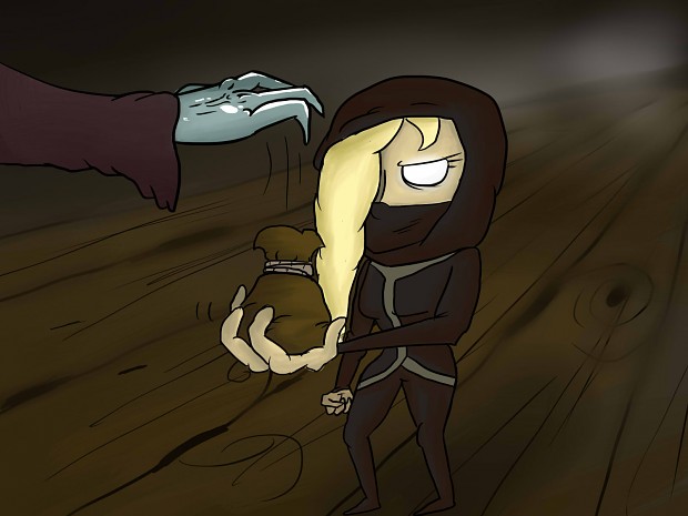 A scene from the Thief's ending