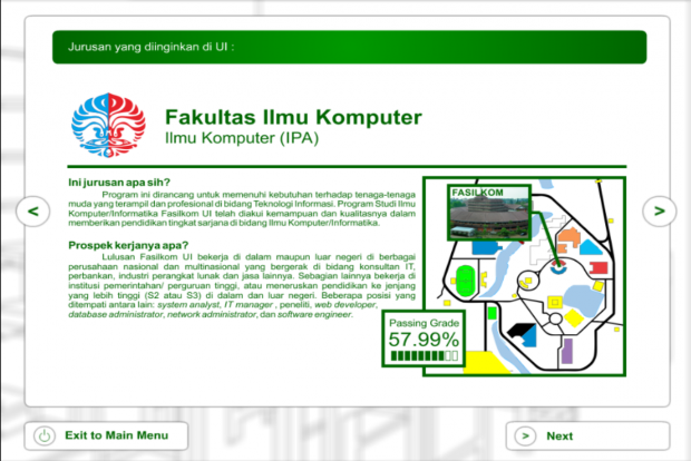Screenshot of Fokus v.2.1