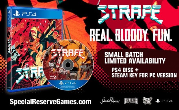 STRAFE - Special Editions & PS4 Covers