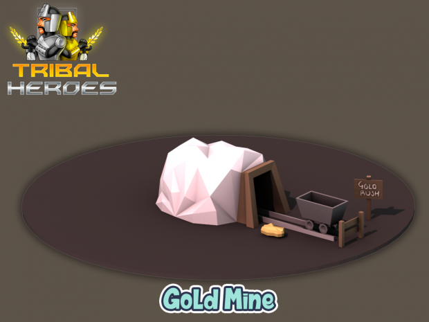 Gold Mine Render