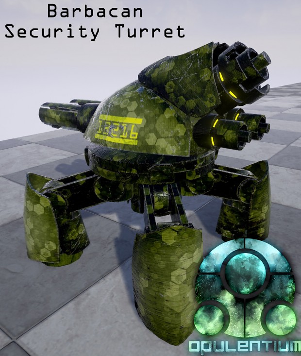 Barbacan Security Turret