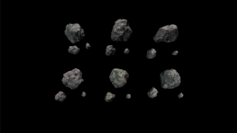 First Asteroid Material Test