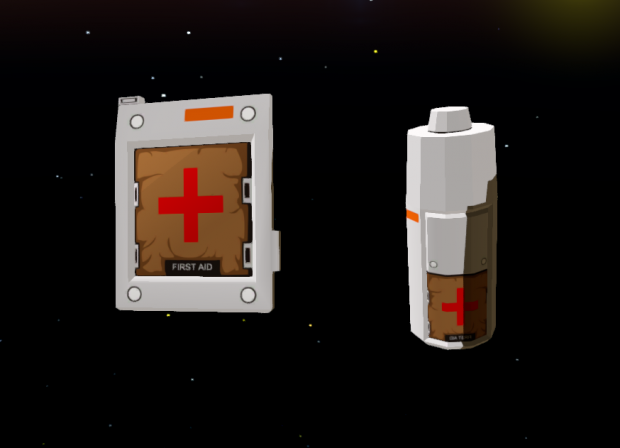 Consumables, WIP Health packs. See first comment.