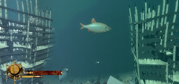 Underwater training area fish