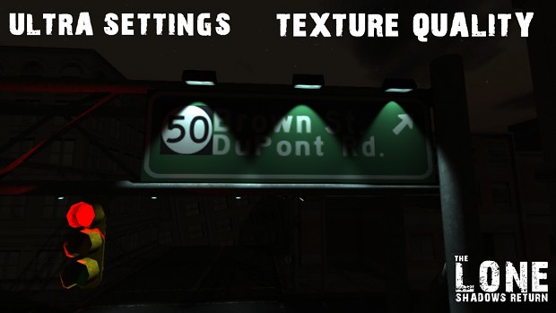 Texture Quality Demostration