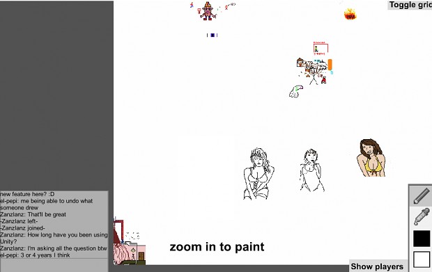 MMO Paint screenshots