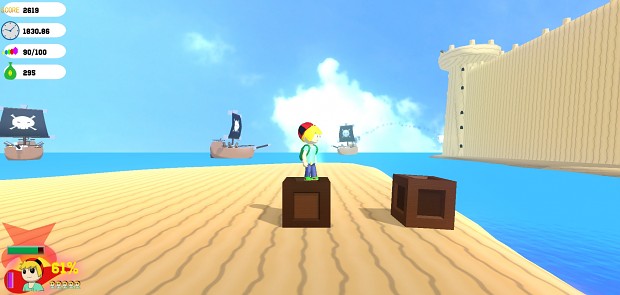 The Sand Castle, WIP screenshots!