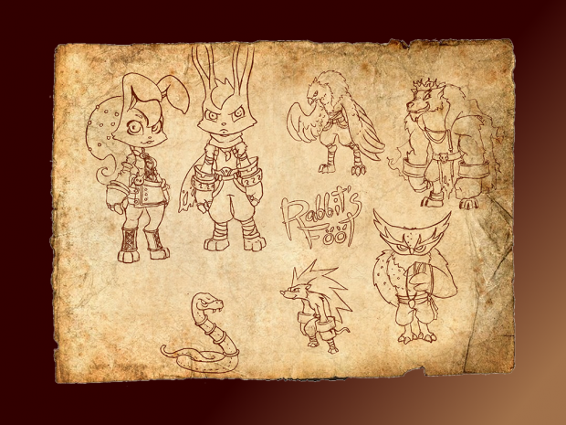 Characters concept art