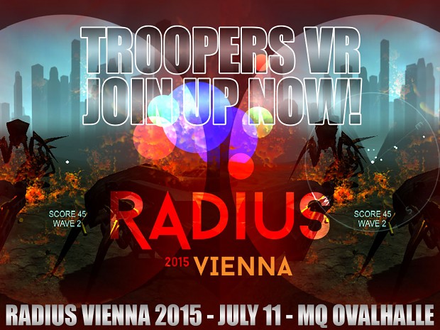 Troopers VR at Radius Festival Vienna 2015