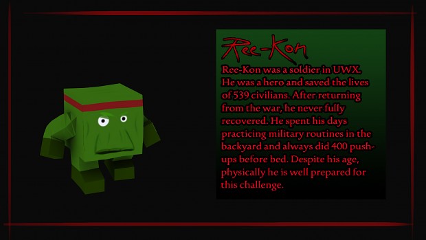 Introducing Ree-Kon - the eighth hero