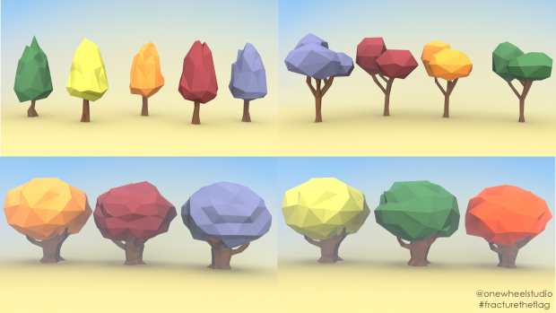 LowPolyTrees Compliation