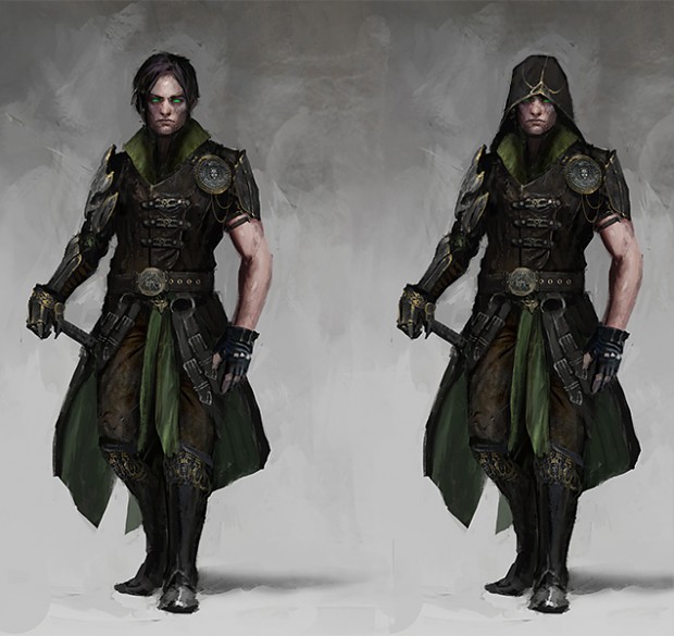Male Player Concept