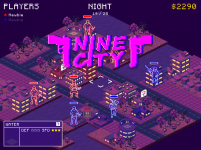 Screenshot with game title