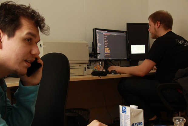 Bragi Interactive developers at work