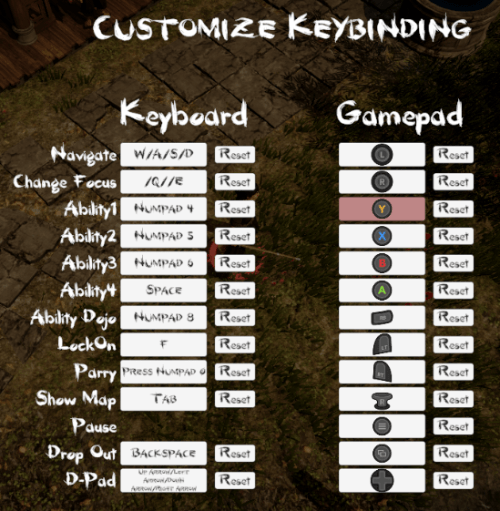 Keyboard support & rebinding