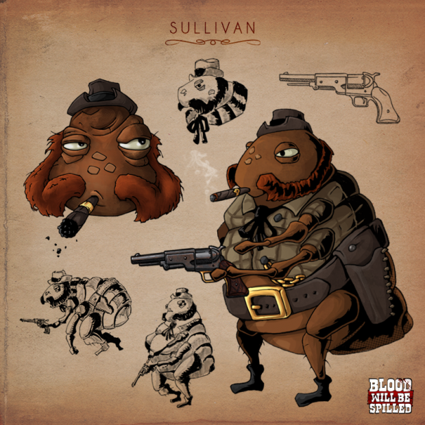 Sullivan - character design