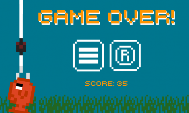 Game Over screen