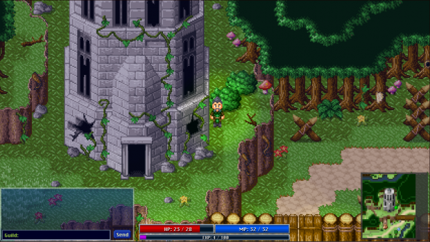 Aether Story - Pixel Art MMORPG