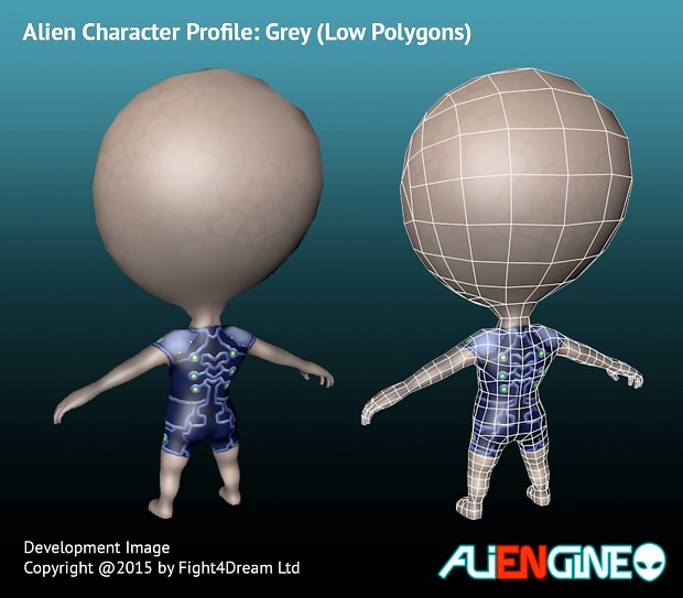 ALIENGINE Character Showcase Grey 03