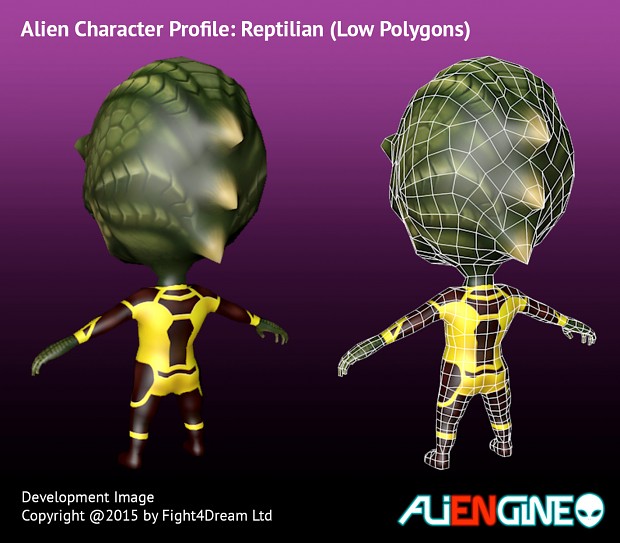 ALIENGINE Character Showcase Reptilian 03