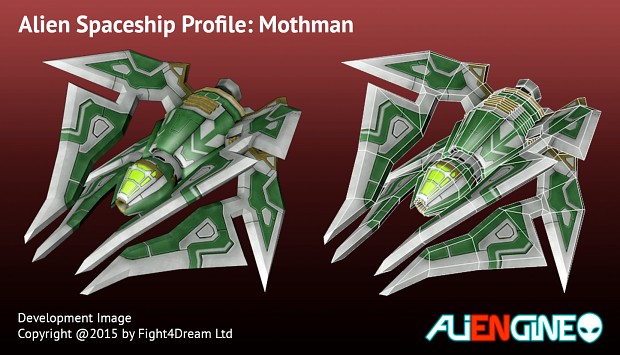Spaceship Mothman Front