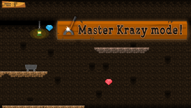 Minecart Runner - Master Krazy Mode