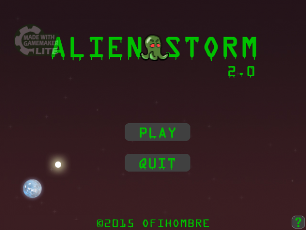 Alien Storm 2.0 title