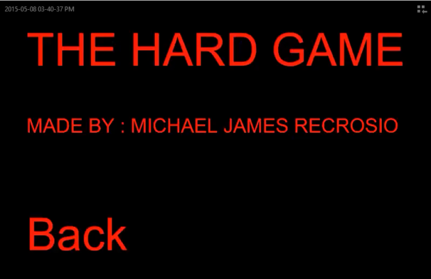 The Hard Game
