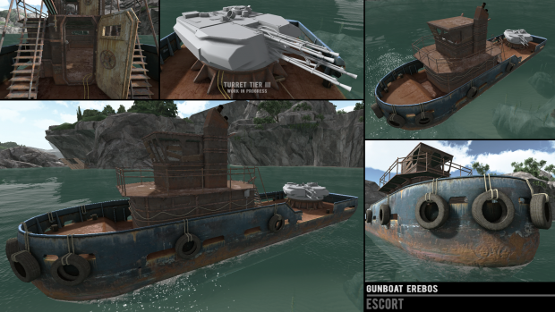New Ship: the gunboat Erebos