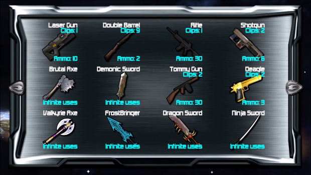 24 Weapons!