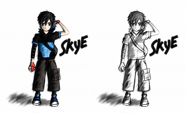 Skye - Main character concept [Quick Sketch]
