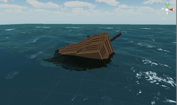 Sunken ship (Damage model 1.0)